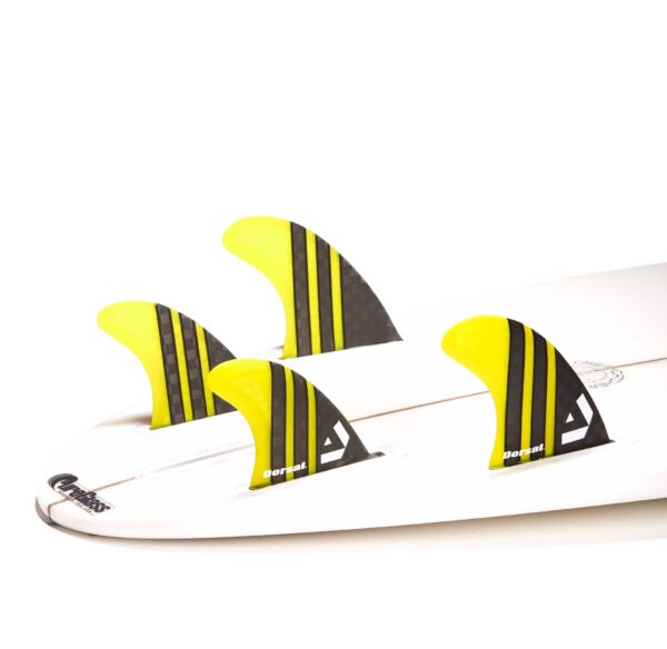 DORSAL Surfboard Fins Quad 4 Set FCS Compatible - Image 2