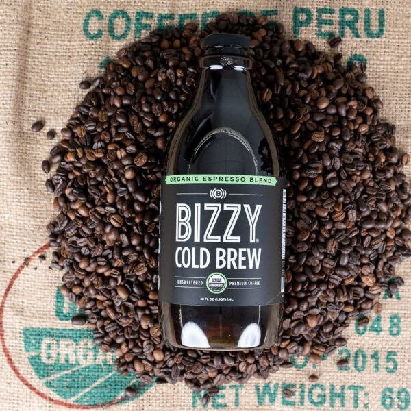 Bizzy Cold Brew Organic Complex Unsweetened Espresso Blend 48 oz (Pack of 6) - Image 4