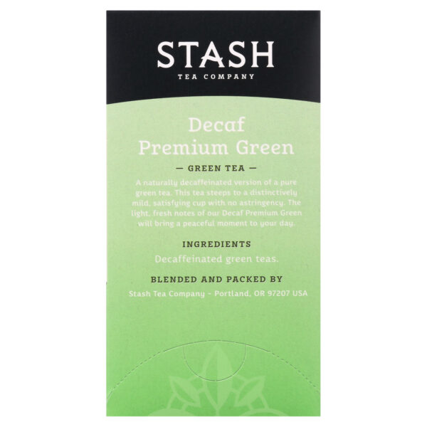 Stash Tea Decaf Prem Green (6x18BAG ) - Image 9