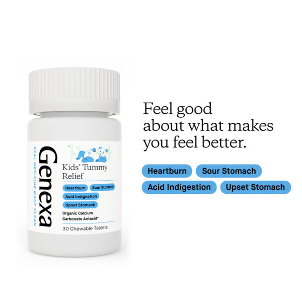 Genexa Kid's Tummy Relief 30 Tablets - Image 7