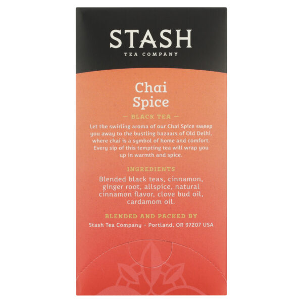 Stash Tea Chai Spice Tea (6x20 CT) - Image 8