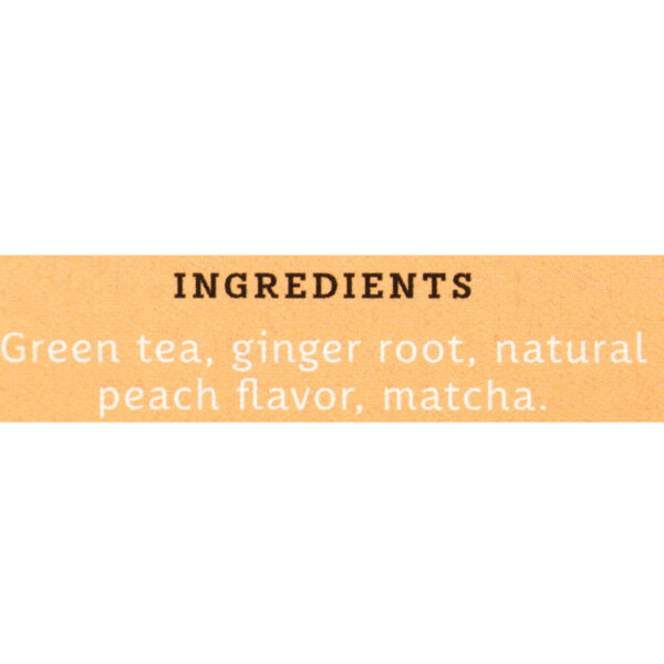 Stash Tea Ginger Peach Green Tea (6x18 Bag) - Image 5