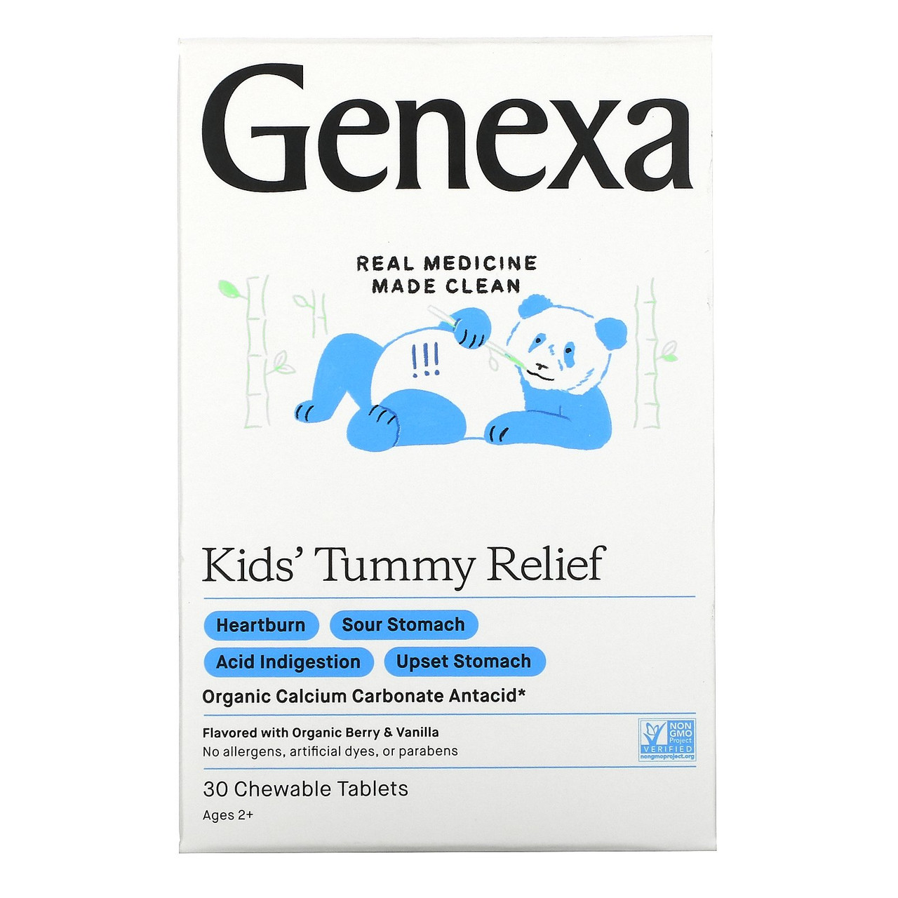 Genexa Kid's Tummy Relief 30 Tablets - Image 2