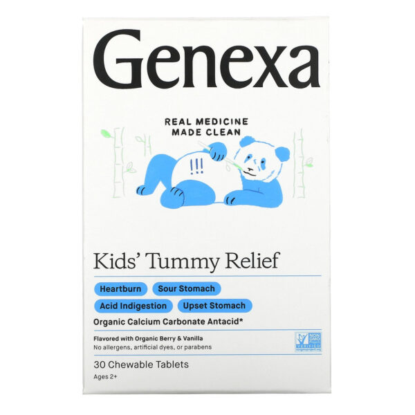 Genexa Kid's Tummy Relief 30 Tablets