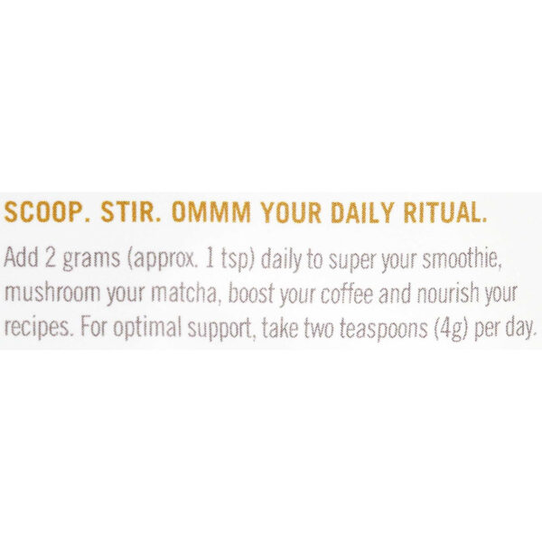 OM Organic Lion's Mane mushroom Powder 3.5 oz - Image 4