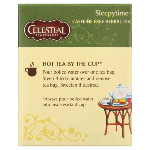 Celestial Seasonings Sleepytime Herbal Tea 20 Tea Bags (Pack of 6 Boxes) - Image 5