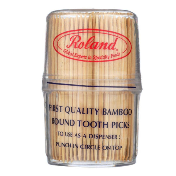 Roland Bamboo Toothpicks 300 Count (Pack of 12) - Image 2