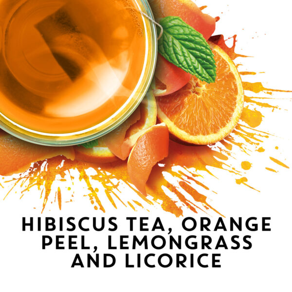 Tazo Tea Herbal Wild Sweet Orange Tea (6x20 Bag) - Image 3