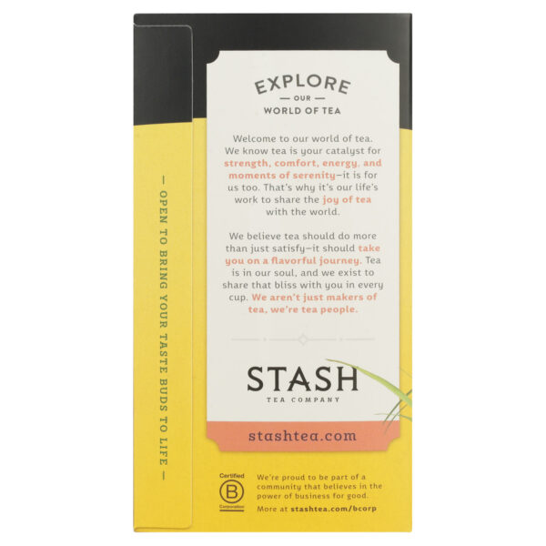 Stash Tea Lemon Ginger Tea (6x20 CT) - Image 6