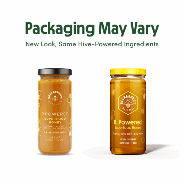 BeeKeeper's B. Powered Superfood Honey 11.6 oz - Image 5