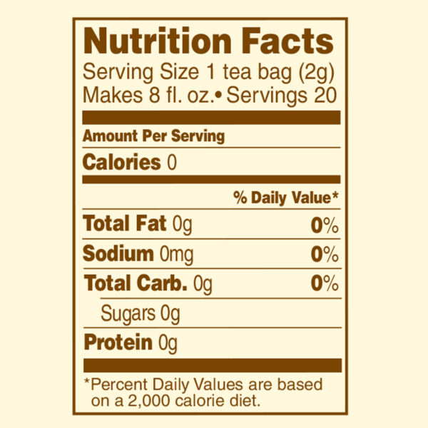 Celestial Seasonings Peppermint Herbal Tea 20 Tea Bags (Pack of 6 Boxes) - Image 2