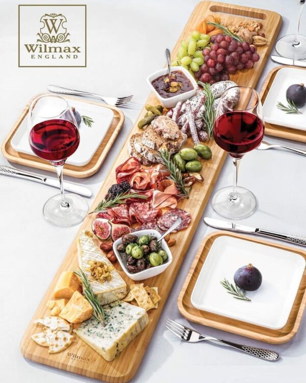 Bamboo Charcuterie Board 31.5" inch X 7.9" inch | 80 X 20 Cm - Image 3