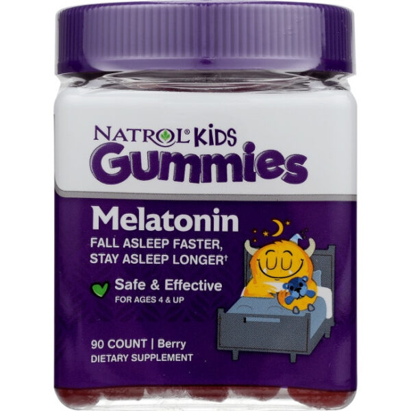 Natrol Kids Melatonin Gummies (90 Berry Gummies)
