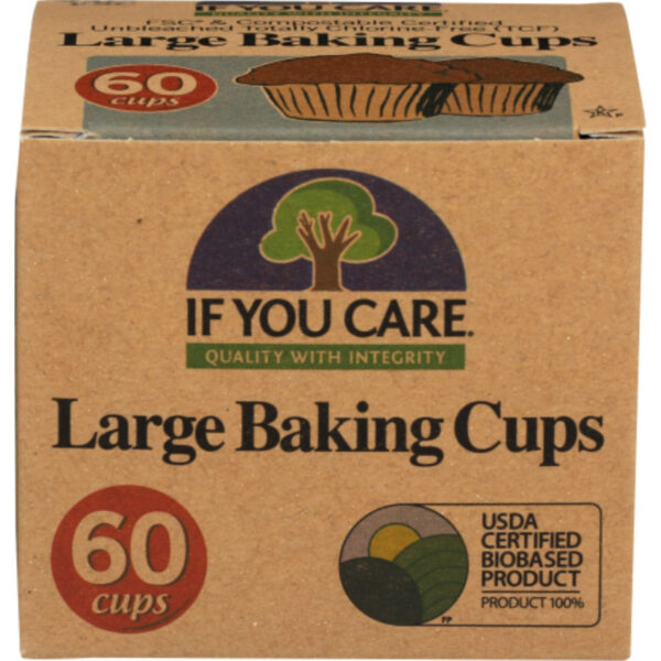 If You Care Brown-2.5" Baking Cups (1x60 CT)