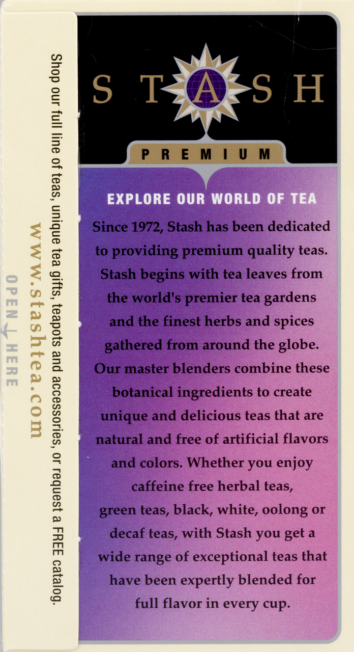 Stash Tea Earl Grey Tea (6x20 CT) - Image 5