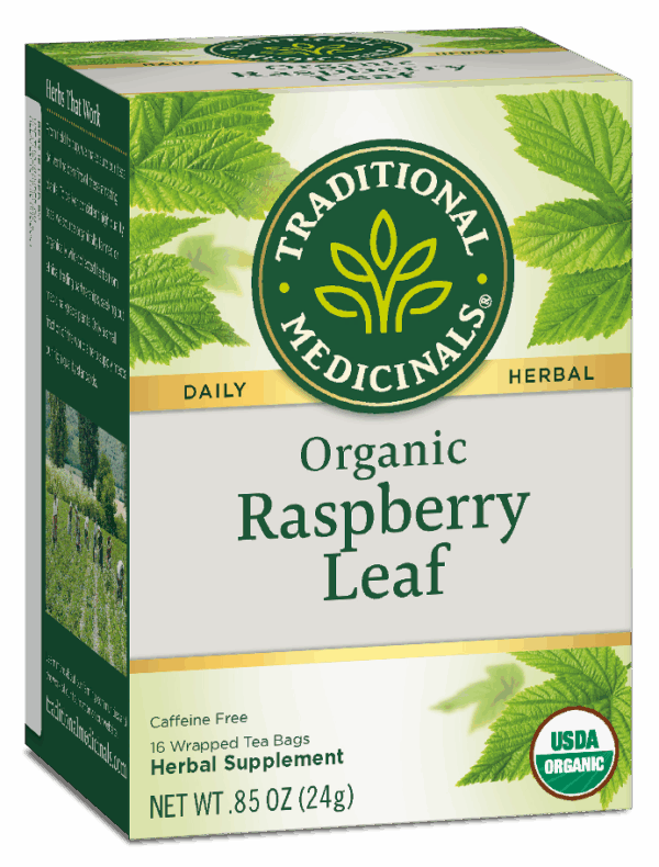 Traditional Medicinals Raspberry Leaf Tea (6x16 Bag) - Image 4