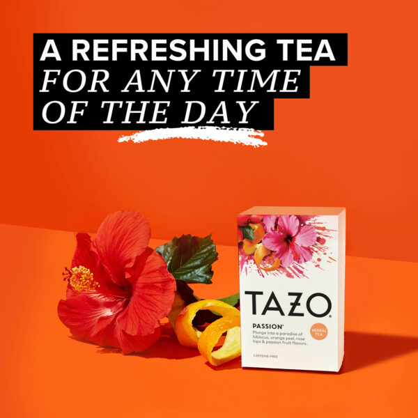 Tazo Tea Herbal Passion Tea (6x20 Bag) - Image 6