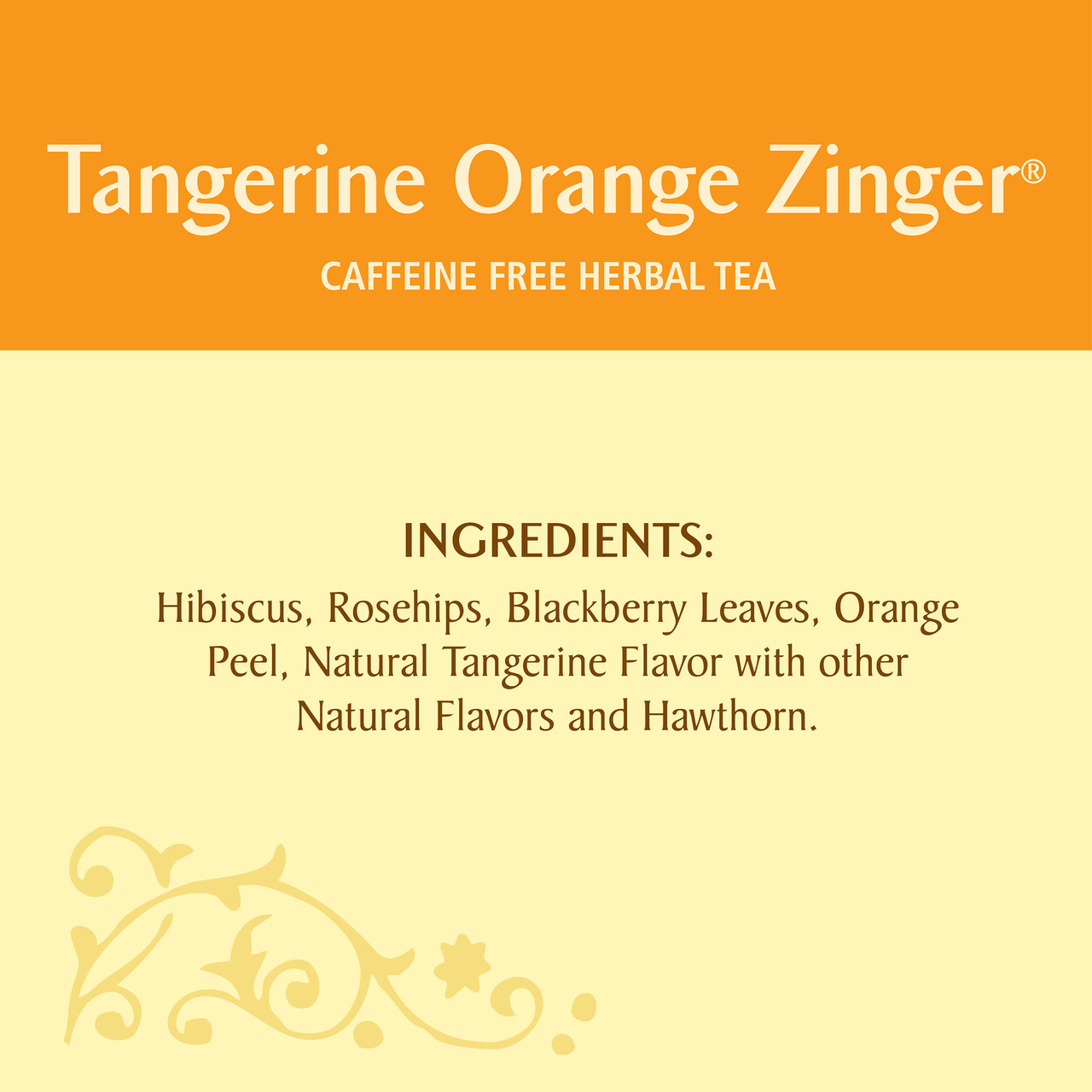 Celestial Seasonings Tangerine Orange Zinger Herbal tea 20 Tea Bags (Pack of 6 Boxes) - Image 3