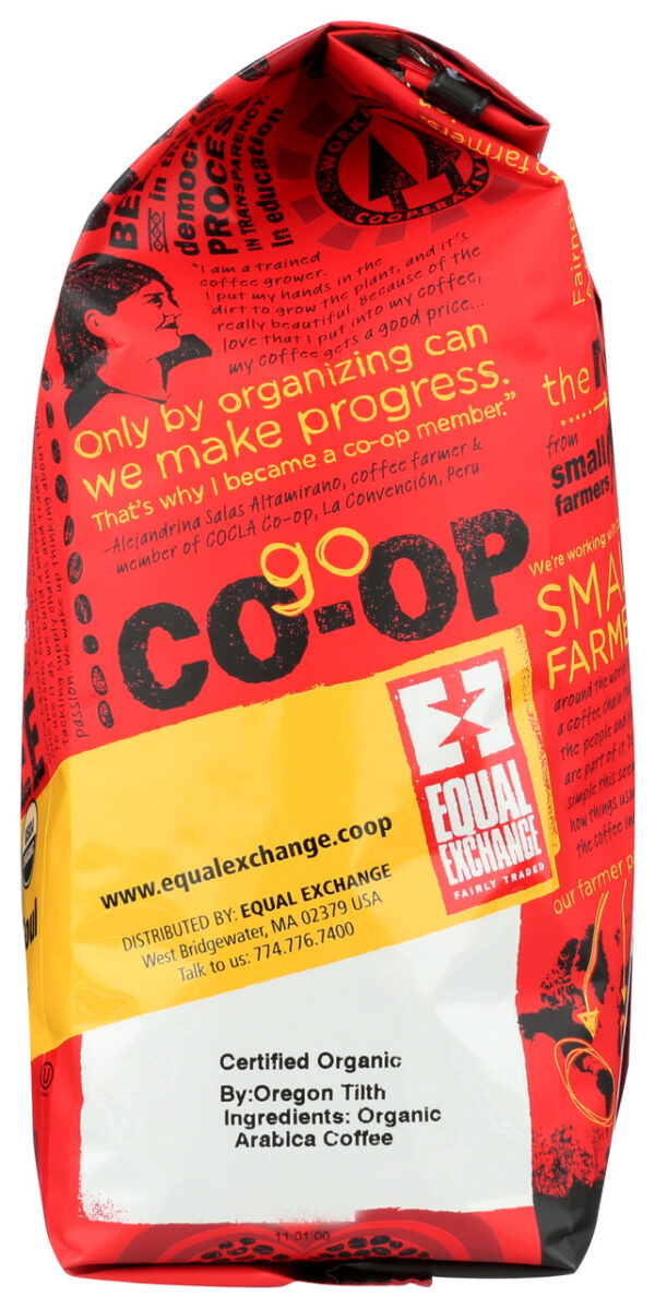 Equal Exchange Mind & Soul Whole Bean Coffee (6x12 Oz) - Image 2