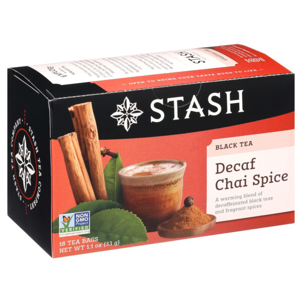 Stash Tea Chai Spice Blend Decaf Tea (6x18 CT) - Image 5