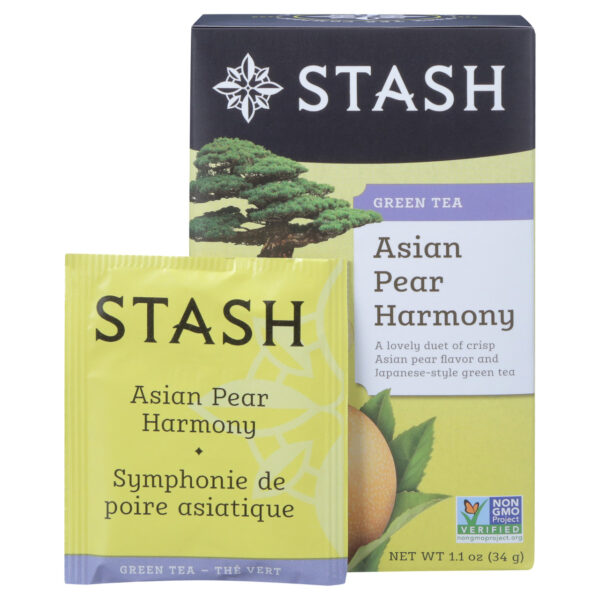 Stash Asian Pear Harmony Green Tea 18 Tea Bags (Pack of 6 Boxes) - Image 6