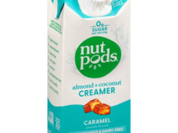 Nut Pods Unsweetened Dairy Free Caramel Creamer 11.2 oz (Pack of 12)