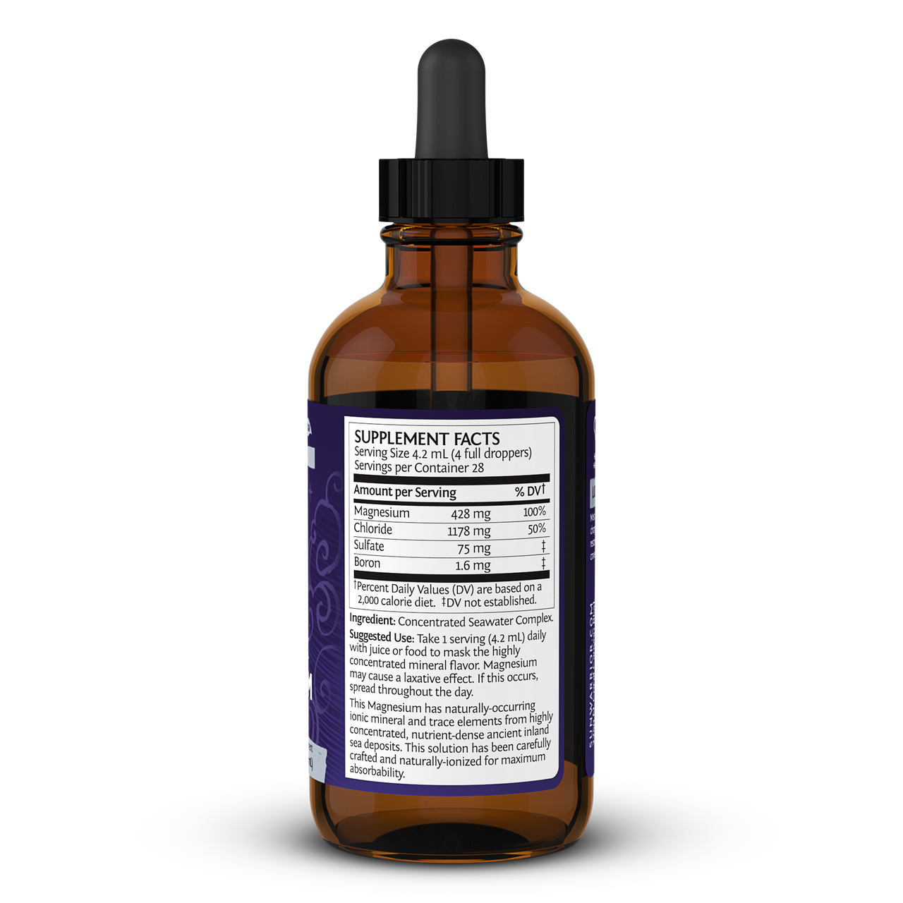 Sunwarrior Muscle & Sleep Magnesium 4 oz - Image 2