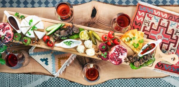 Bamboo Charcuterie Board With Handle 39.4" inch X 7.9" inch | 100 X 20 Cm - Image 2