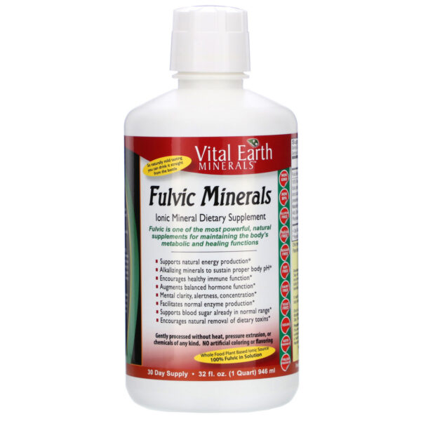 Vital Earth Fulvic Minerals 32 oz