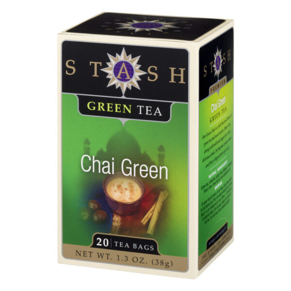 Stash Tea Green Chai Premium Tea (6x20 CT) - Image 3