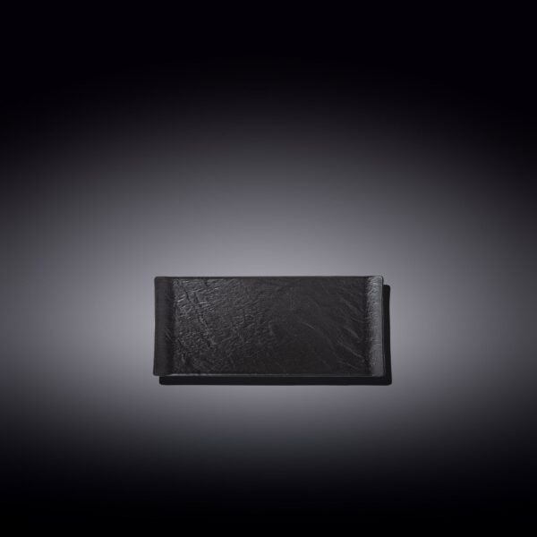 Black Porcelain Slate look Rectangular Dish 6" inch X 3" inch