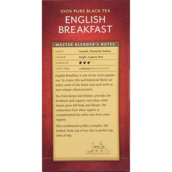 Twinings English Breakfast (6x50 Bag) - Image 5