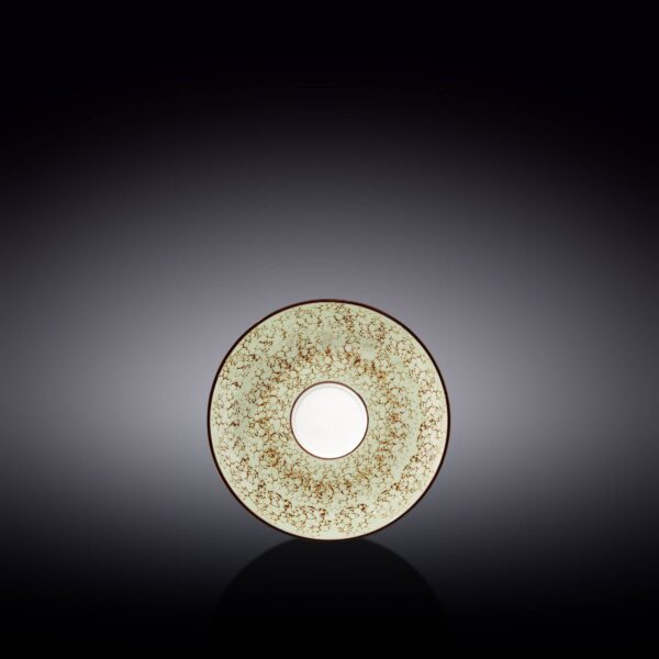 Pale Green Porcelain Saucer 4.5" inch | 11 CM