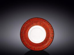 Red Porcelain Multi-Use Saucer 6.5" inch | 16 Cm