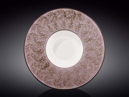 Violet / Lavender Porcelain Deep Soup or Salad Plate 10.5" inch | 8 Fl Oz |