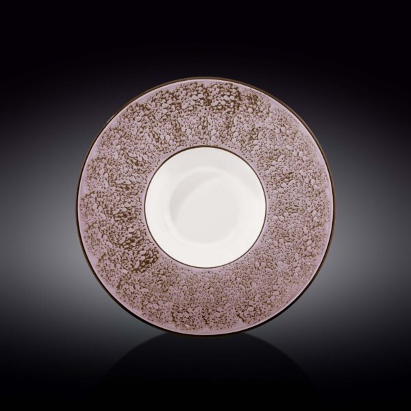 Violet / Lavender Porcelain Deep Soup or Salad Plate 10.5" inch | 8 Fl Oz |