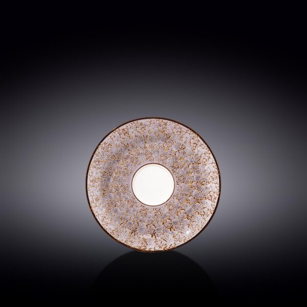 Violet / Lavender Porcelain Saucer 6" inch | 15 CM