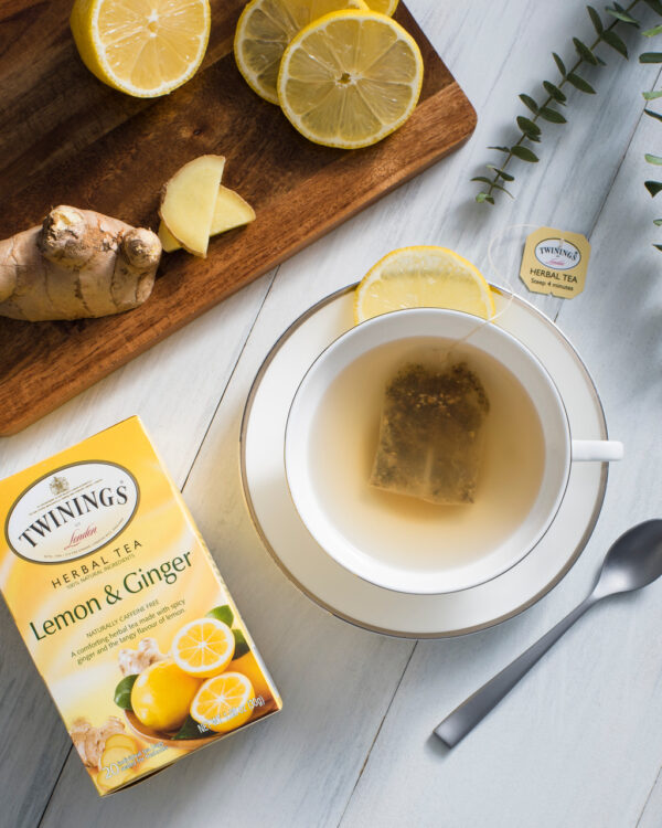 Twinings Lemon & Ginger Tea (6x20 Bag) - Image 3
