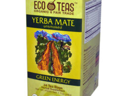EcoTeas Organic Yerba Mate Green Energy Herbal Tea 24 Tea Bags (Pack of 6 Boxes)