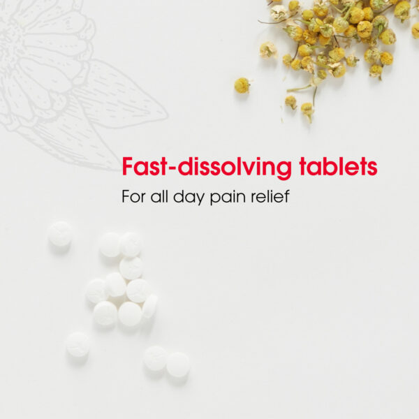 T-Relief Arnica+122 Lasting Pain Relief 100 Tablets - Image 6