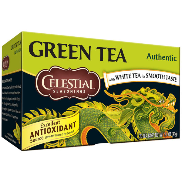 Celestial Seasonings Authentic Green Tea (6x20 Bag)