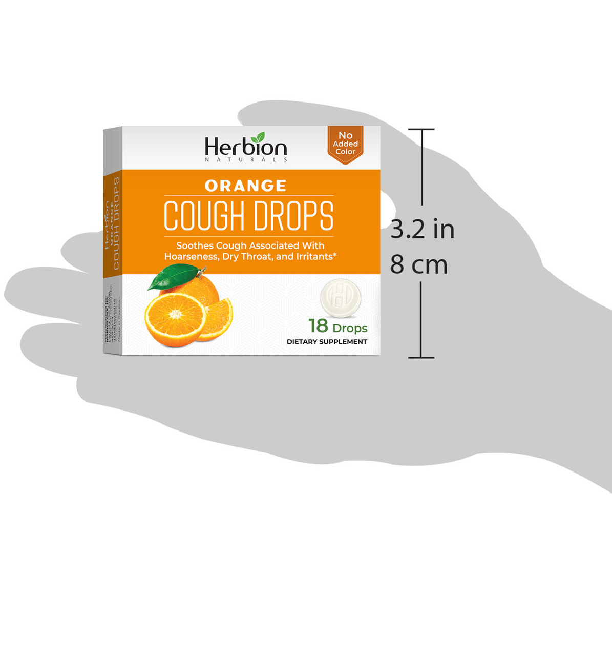 Herbion Naturals Organge Cough Drops 18 Drops - Image 7