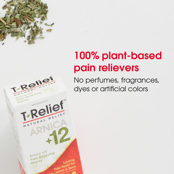 T-Relief Arnica +12 Extra Strength Liquid Pain Reliever 1.69 oz - Image 2