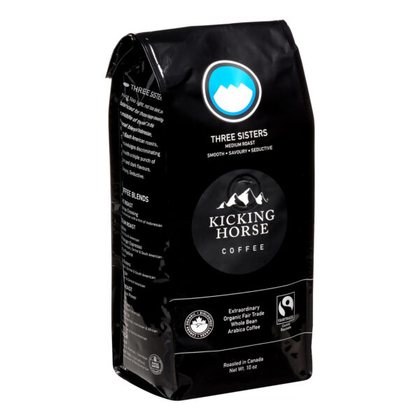 Kicking Horse Coffee Three Sisters Coffee Medium Roast (6x10 OZ) - Image 2