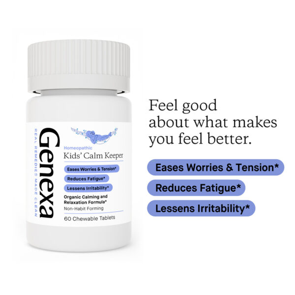 Genexa Organic Kid's Calm Keeper 60 Tablets - Image 2