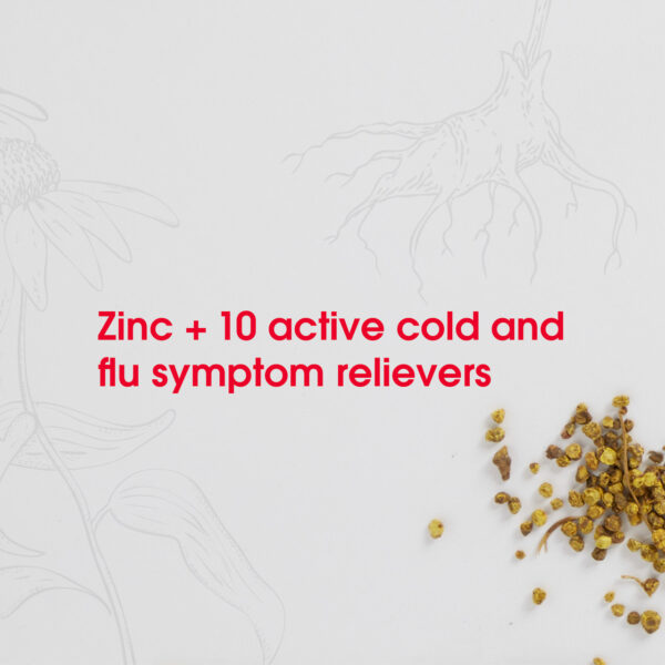 ReBoost Zinc + 10 Max Cold & Flue Relief 60 Tablets - Image 4
