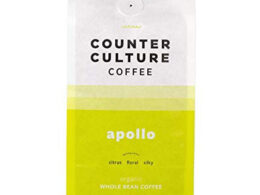 Counter Culture Organic Apollo Whole Bean Coffee 12 oz (Pack of 6)