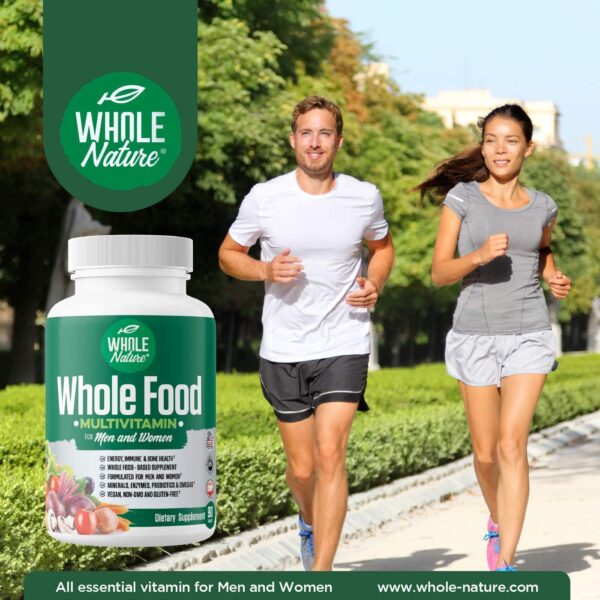 Whole Nature Whole Food Multivitamin For Men & Women - Image 3