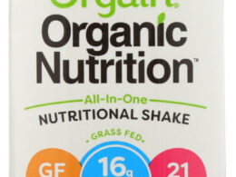 Orgain Organic Strawberry Nutrition Shake 4 Cartons (Pack of 3 Boxes)