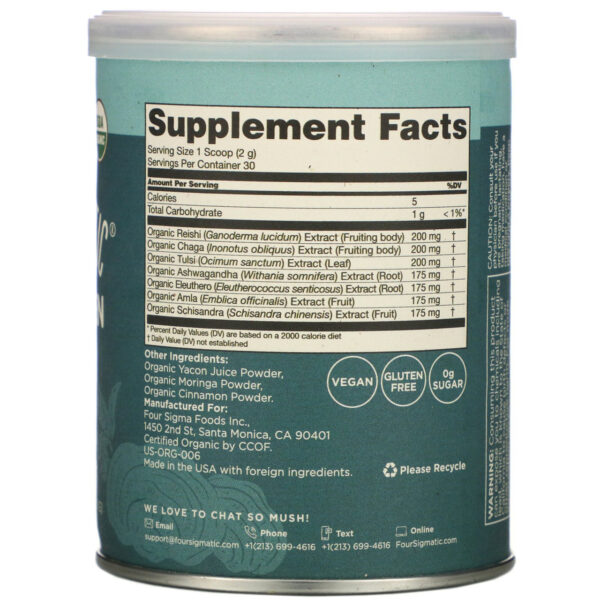 Four Sigmatic Organic Adaptogen Blend Mix 30 Servings - Image 2